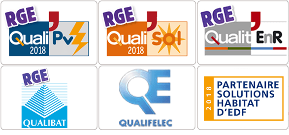certifications et compétences solaire33